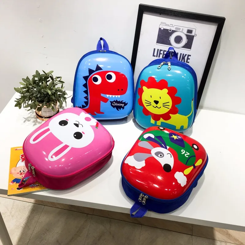 

wholesale travel day design custom mini school bags Little cute cartoon children bag fashion kids backpack, Pink, red, light blue, dark blue, custom