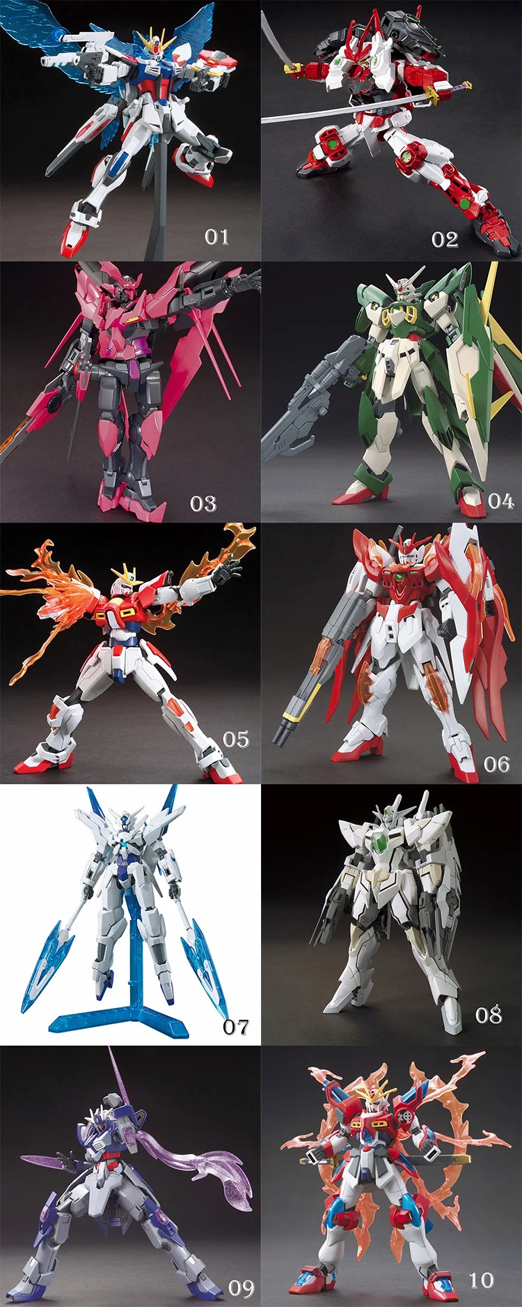 定制卡通日本动漫 gundam 男孩教育 pvc 动作模型玩具