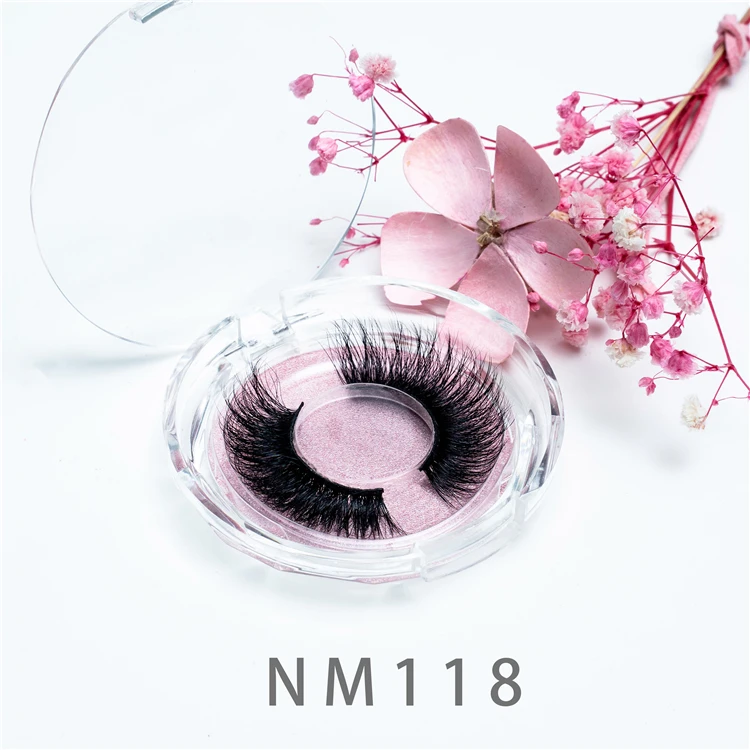 

Wholesale TY Free sample high quality mink fur false women's makeup long false lashes crystal boxes Magnetic eyelash, Black mink eyelash