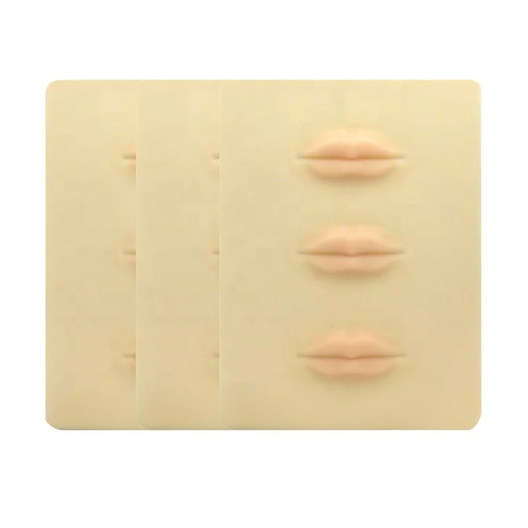 

Wholesale Tattoo Microblading Silicone Pmu 3D Pads Manufacturer Blank Artificial Training Lip Practice Skin