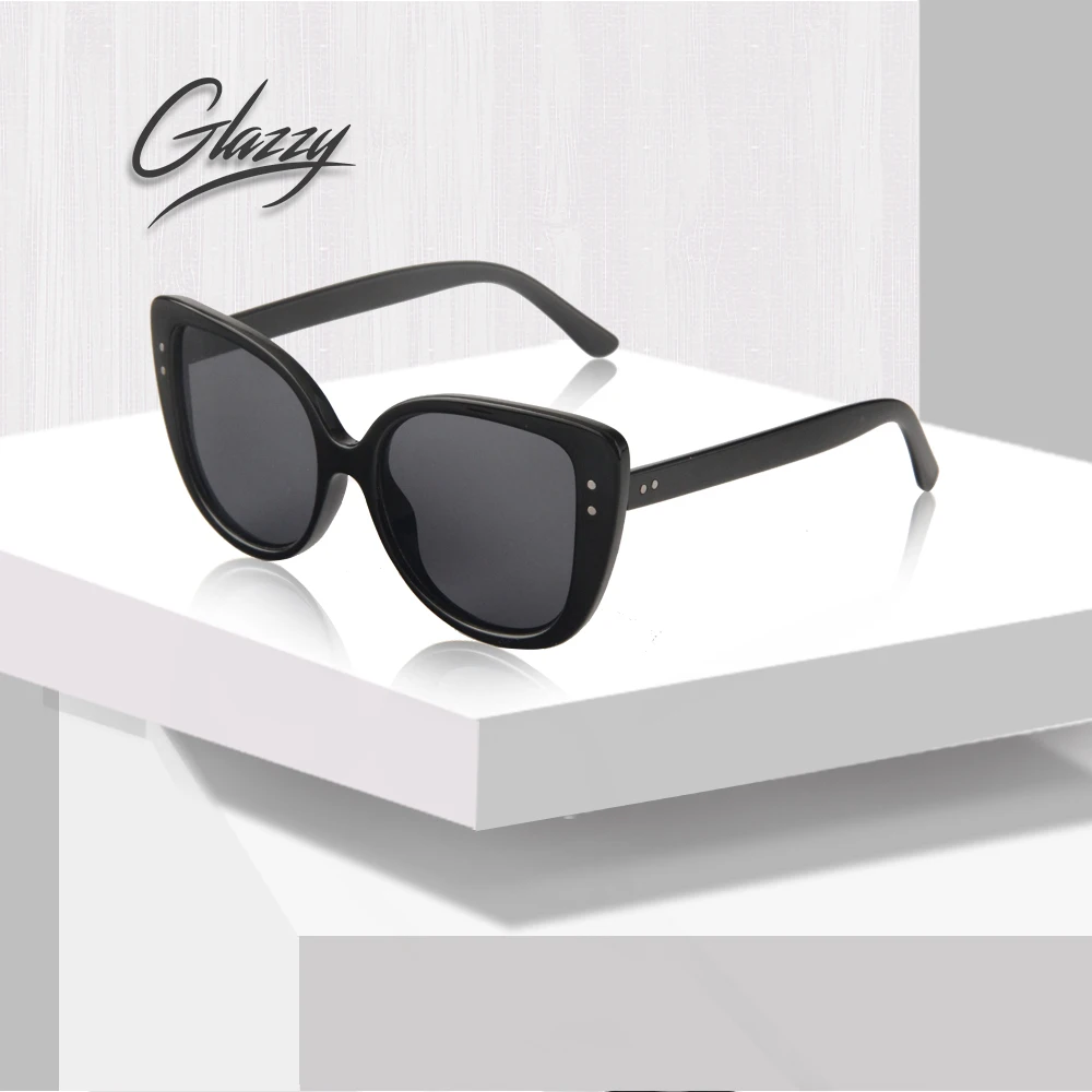 

2021 New Fashion cat eye small frame sunglasses jelly color sunglasses for women shades