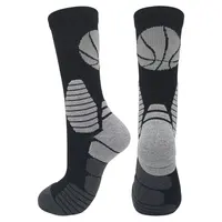 

Wholesale Men Elite Professional Basketball Cushioned Crew Socks