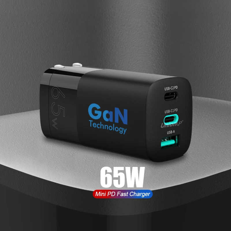 

65W GaN Charger Quick Charge 4.0 3.0 USB Type C QC PD USB Charger Portable Fast Charger