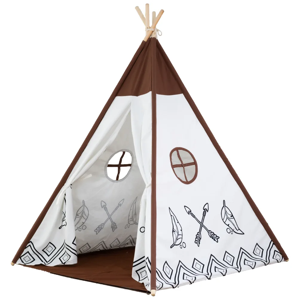 

Girls Princess Castle Play Tent Girls Indoor Outdoor Folding Kids Circus Tent