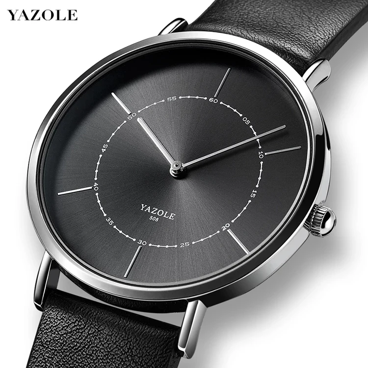 

YAZOLE 508 Simple Wristwatch Relogio Masculino Vogue Quartz Watch Mens Watches Male Clock Business Reloj Saati Male Clock