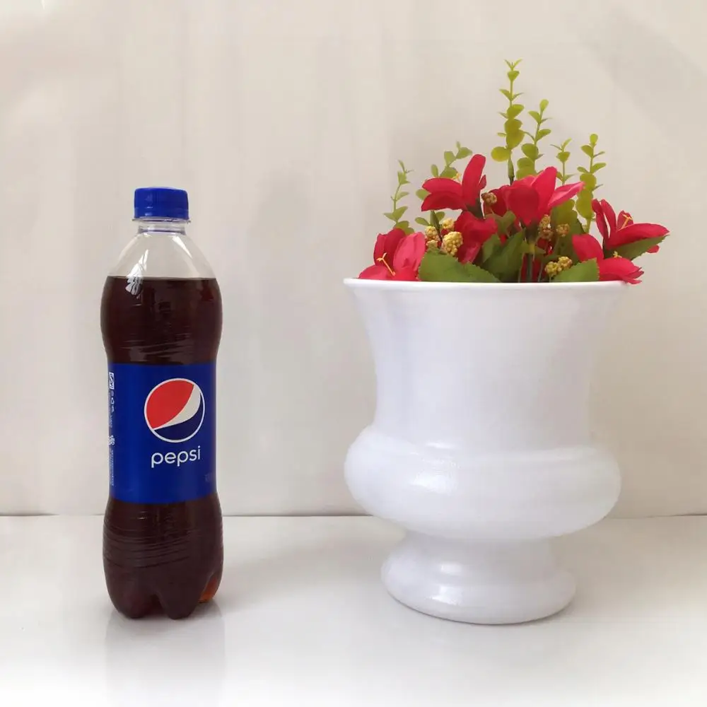 
Manufacturers supply European-style round wholesale desktop garden creative PS plastic flower pots customized 