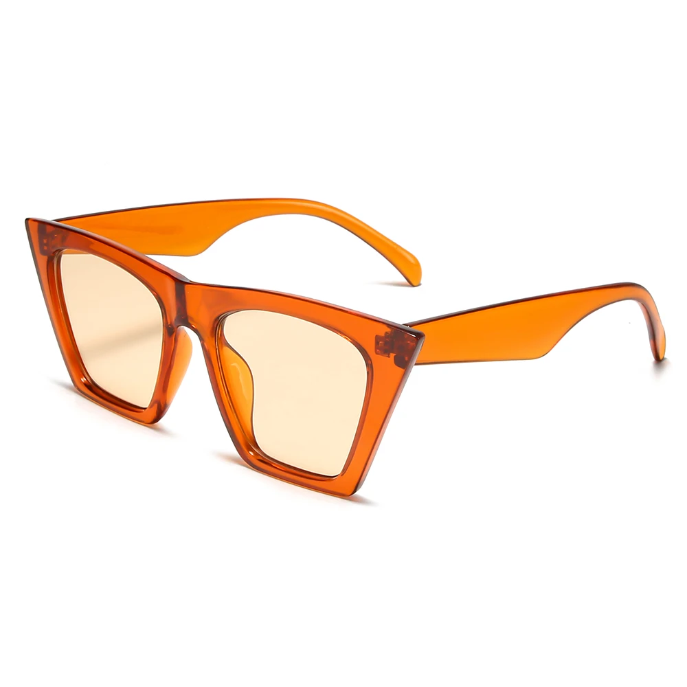 

Keloyi Sun Glasses Women Gradient Cat eye UV 400 Custom Logo 2021 Ladies Private label OEM Stock Wholesale Shades Sunglass, 7 colors for choose