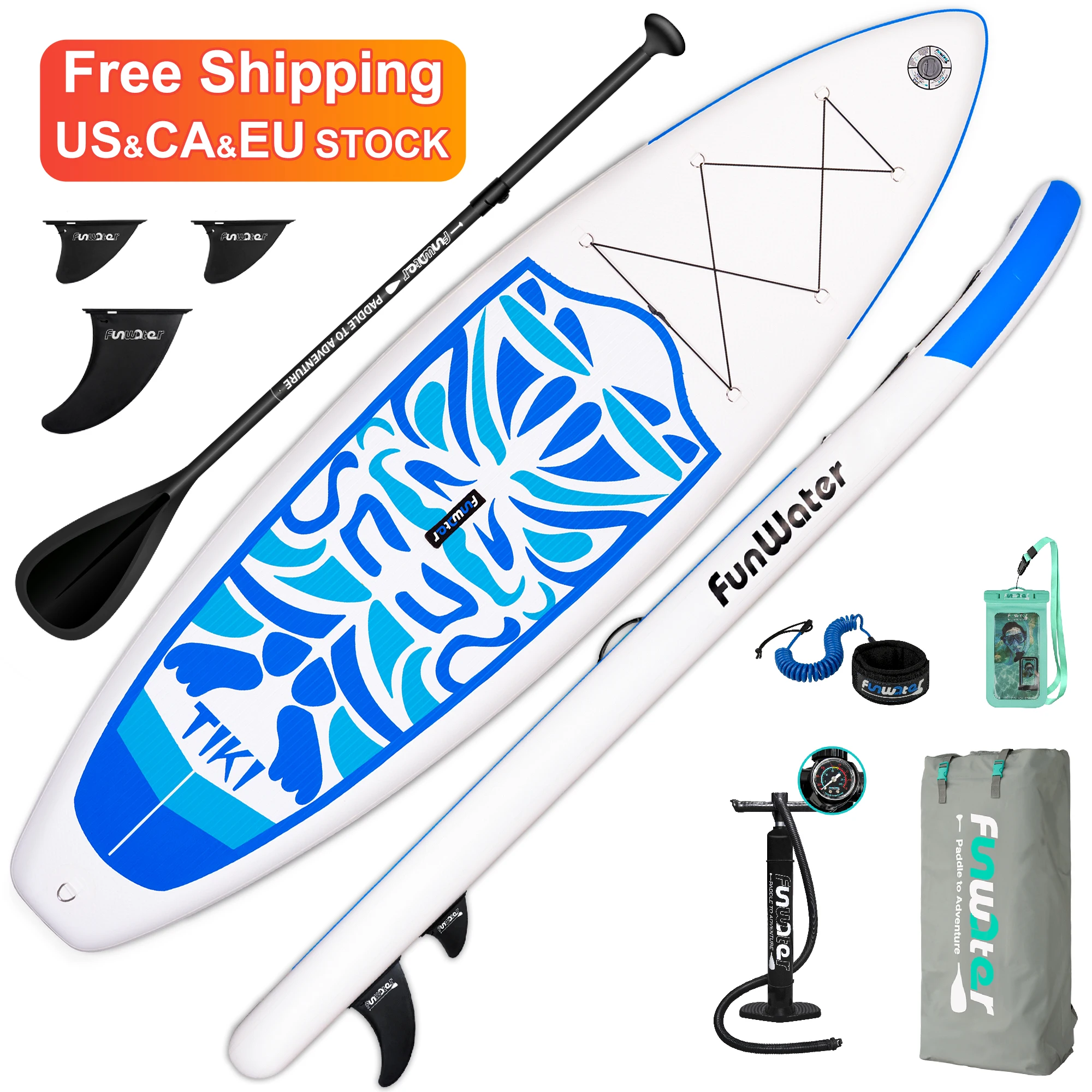 

FUNWATER Free Shipping Dropshipping OEM paddleboard SUP surf board water surfboard price inflatable stand up paddle board isup