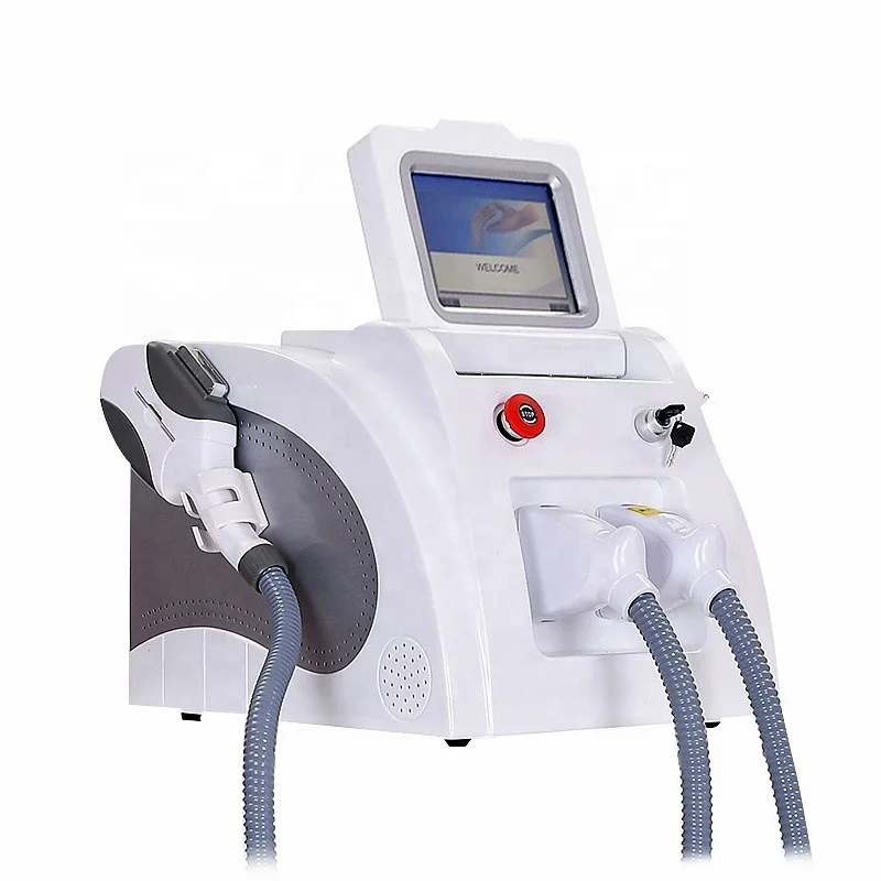 

Hottest Portable 2 in 1 Elight Ipl Opt Shr Rf Nd Yag Laser Tattoo Removal Ipl Hair Removal Machine / Ipl Hair Removal Laser