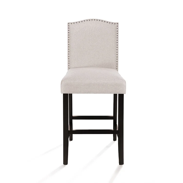 

free shipping fabric upholster high backdining bar stools set of 2, Wheat