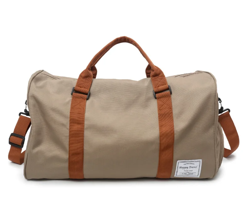 

New Sports Fitness Bag Shoes Compartment Portable Travel Bag Custom