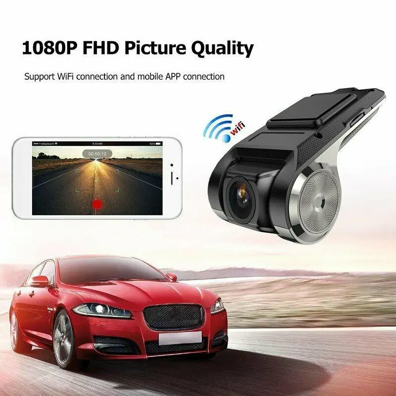 

Mini HD 1080P Car DVR Camera 1080FHD/720P/VGA Video Recorder U2 Dash Cam Night Vision G-sensor ADAS