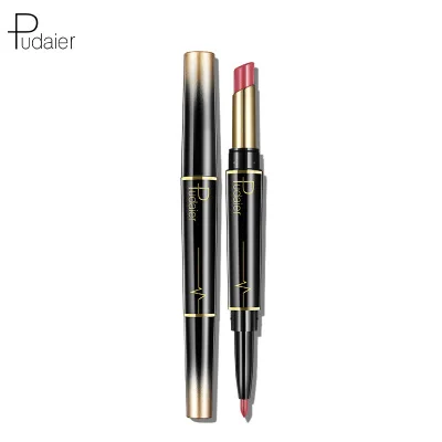 

OEM Pudaier Velvet mist double lip pen 8 colours Waterproof Lip Liner Pencil Private Label