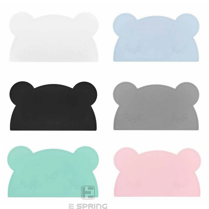 

Silicone baby placemat animal shaped waterproof silicone placemats for babies kids and toddlers, Customized