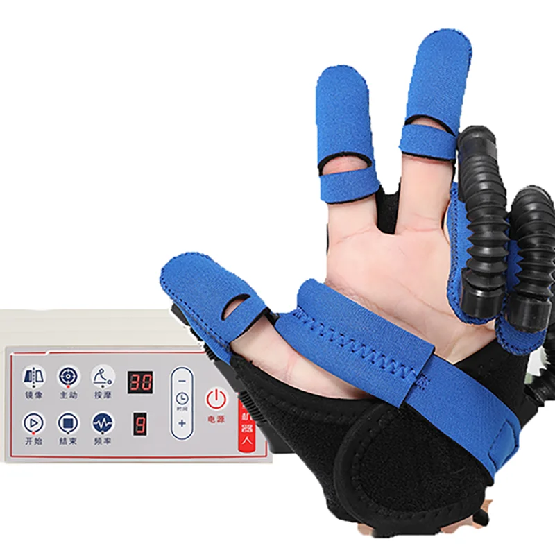 

hand function mirror therapy electric rehabilitation automatic finger trainer robot gloves