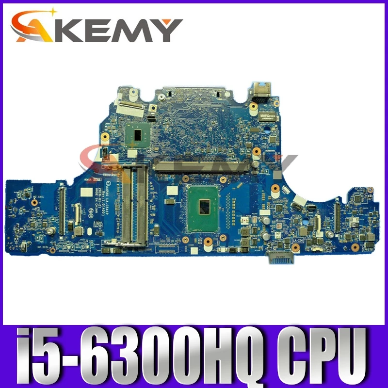 

Original Laptop motherboard For DELL 7510 Core SR2FP Mainboard CN-0Y4C16 0Y4C16 LA-C541P i5-6300HQ