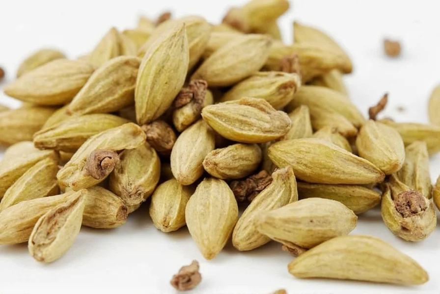 Cardamom used in various dishes including Swedish buns, Indian curry, and Middle Eastern coffee to illustrate cardamom taste applications