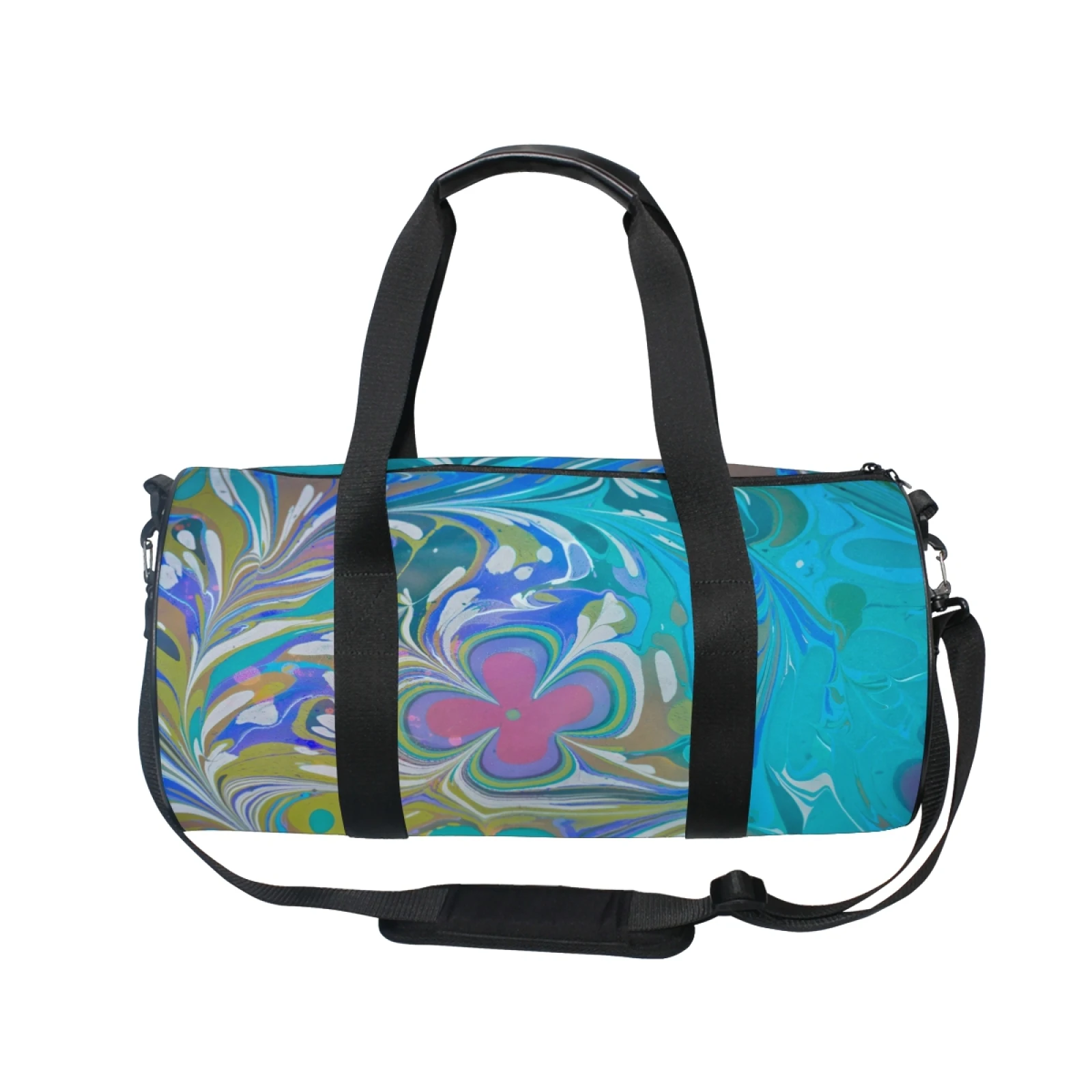 

2021 Fashion Desiger Canvas Duffle Bag Travel Dance Gym Large Sports Bags For Girls