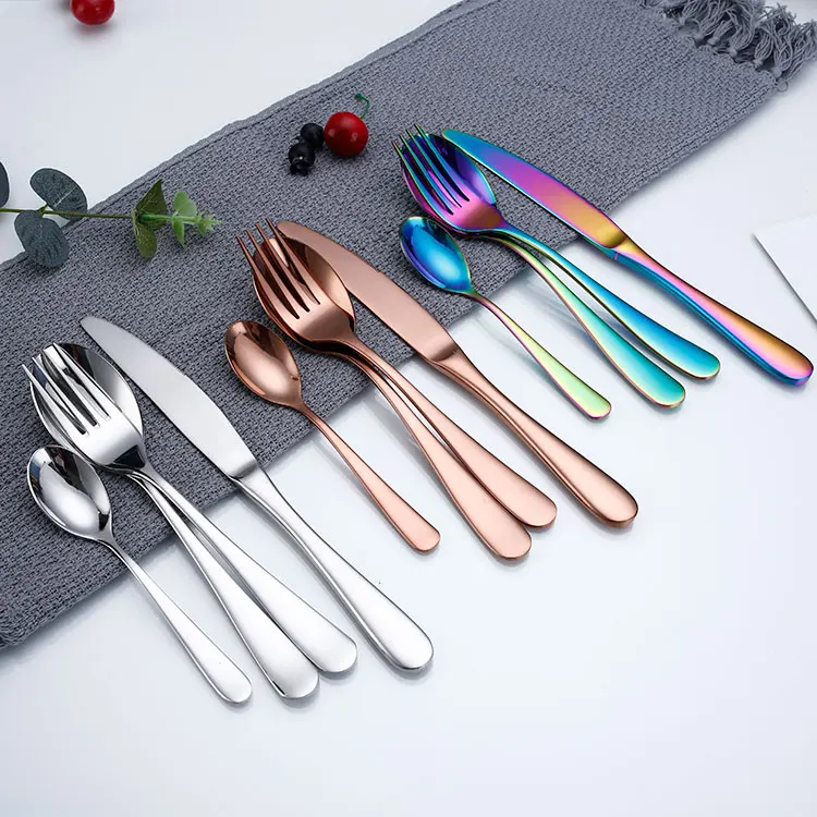 

Kitchen Cutlery Stainless Steel Cutlery Set Manufacturers Silverware/Dinnerware/Knife/Spoon/Fork For Home/Wedding/Hotel, Customized