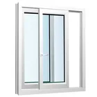 Design de Interiores de Alta Qualidade Escrit&oacute;rio Pequeno Por&atilde;o Pvc Perfil Da Janela E Da Porta de Upvc Janelas de Correr