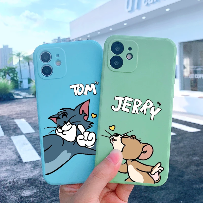 

Cartoon Car and Mouse Phone Case for iPhone 13 Pro 12 11 Pro XR X Xs Max 8 7 Mini Snow Silicone Cases Soft Back Cover, 14 design