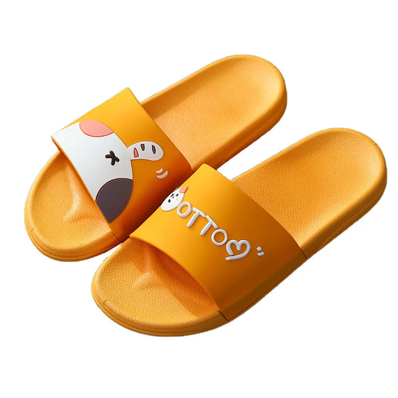 

Wholesale Custom Logo Slide Indoor PVC Printing Slipper For Women Men Summer Sandals Shoes, 5 colors