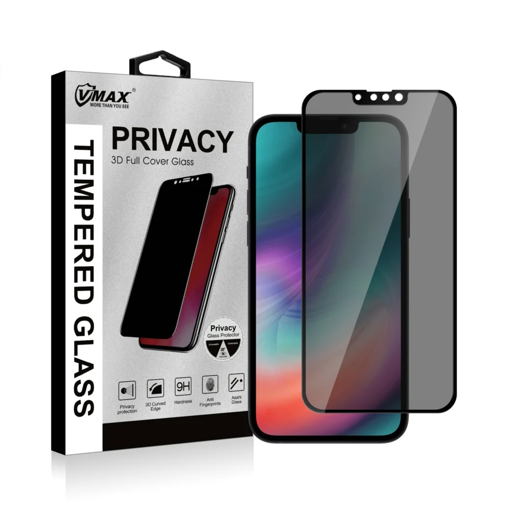 

Private Screen Protector For iPhone 13 12 11Pro Max X XS MAX XR Anti-spy Tempered Glass For iPhone 13 mini Privacy Glass
