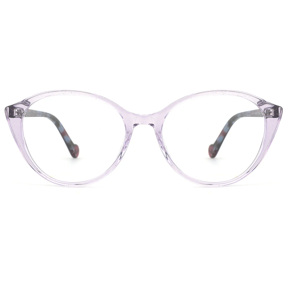 

Customized Logo High end Acetate glasses frames Ladies new design optical frames, 4 colors