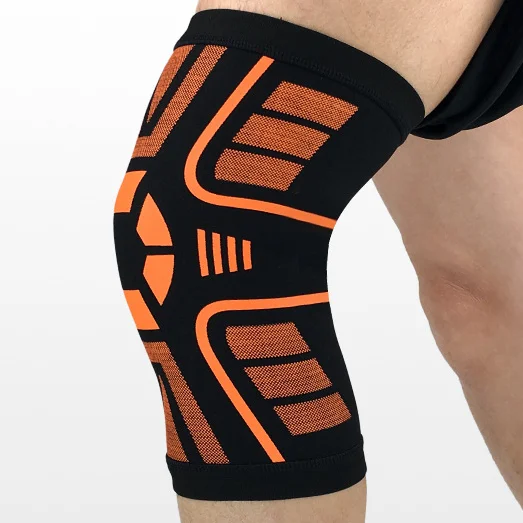 

Factory OEM Best sales sport knee brace non-slip sports knitting Knee pads for meniscus tear and arthritis, Customized