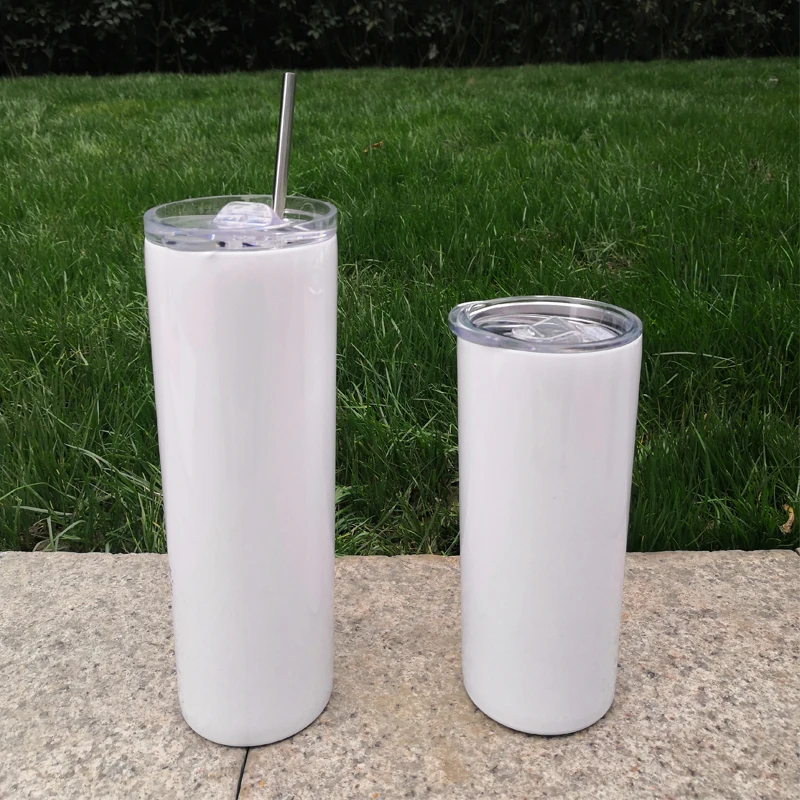 

New design 20oz 304 stainless steel sublimation tumbler double walled vacuum insulated blank sublimation straight skinny tumbler