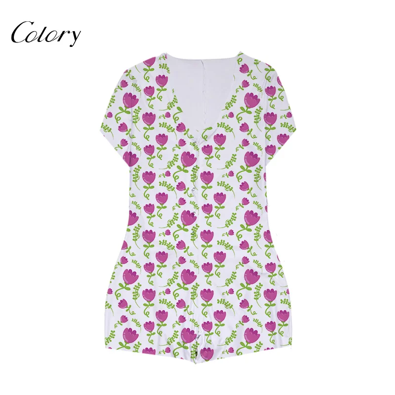 

Colory Jumpsuits Latest Design For Pajamas Women Sexy, Picture shows