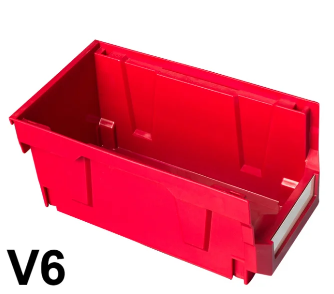 

V6 PARTS BIN 20PCS | Plastic Warehouse Small Parts Screws Nuts Hardware Nestable&Stackable Storage Bins Boxes