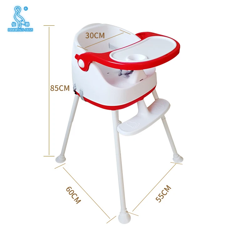 
High Quality Restaurant Baby High Chair Cover Baby Children Highchairs With Music Tray 