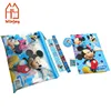 School supply gift set top selling student back to school stationery set,pvc pencil pouch bag with cartoon print.