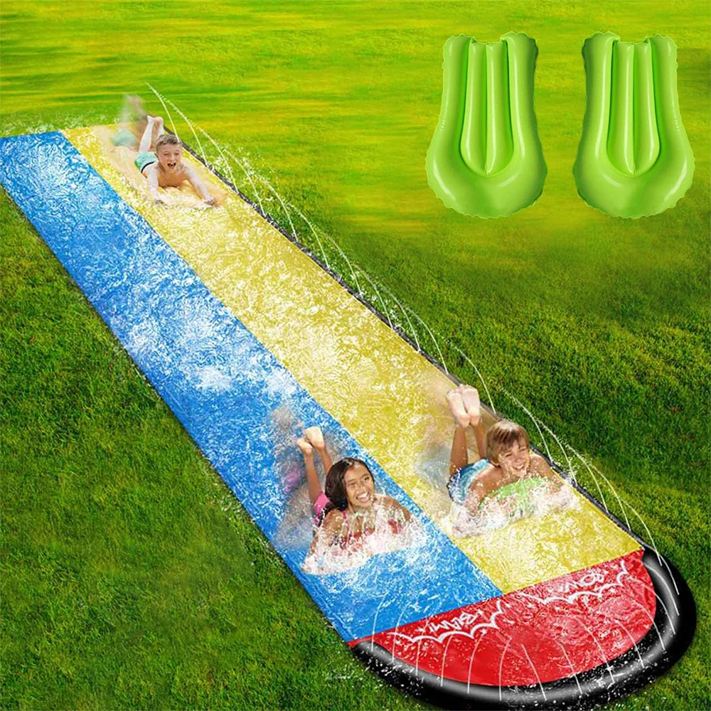 

Newbility Outdoor Games Aquapark Inflatable Water Slide For Children