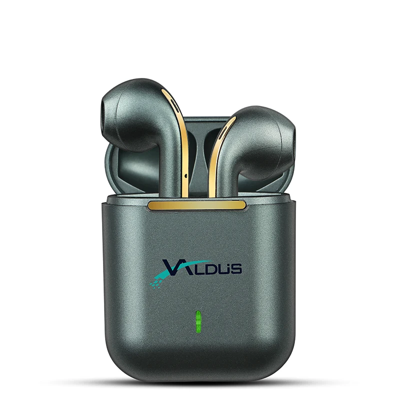 

Valdus V2 private label brand waterproof wireless earbuds support dropshipping amazon hot selling online shop earphone, Black/white/green/golden