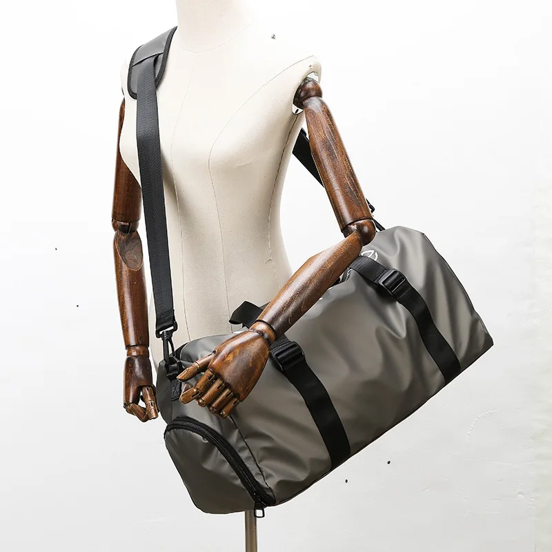 

2021 fashion design waterproof foldable travel bag sport totes duffel bag custom logo