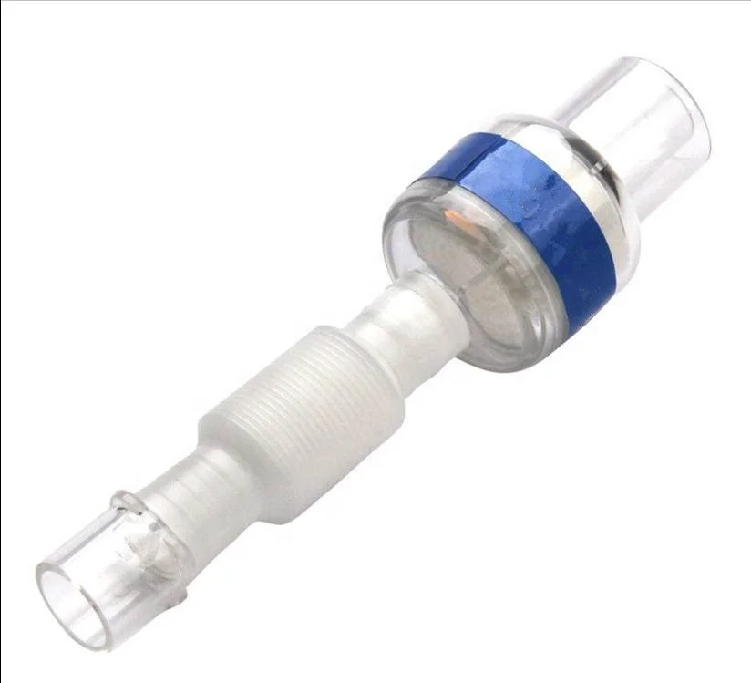 
Greatcare Medical disposable tracheostomy heat and moisture exchanger HME filter combined connector filtro 