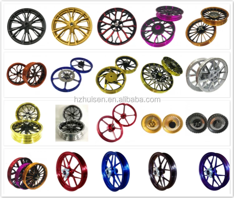 Colors Rims 14 16 17 18 Inch Motorcycle Aluminum Alloy Spoke Wheel Rims