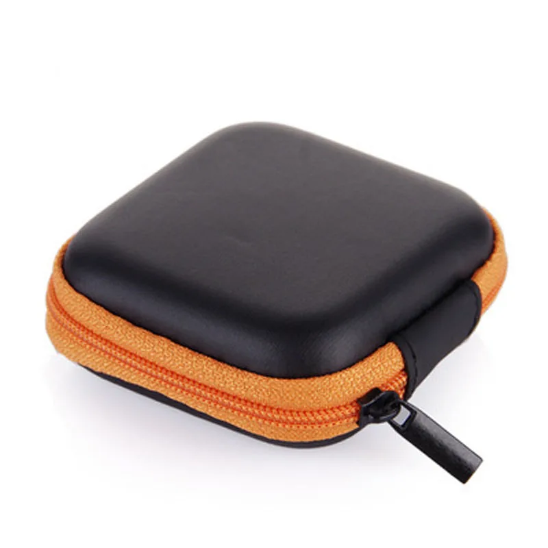 

Fashion Candy Color Earphone Bag Wholesale Small Wallet Waterproof Square Coin Purse
