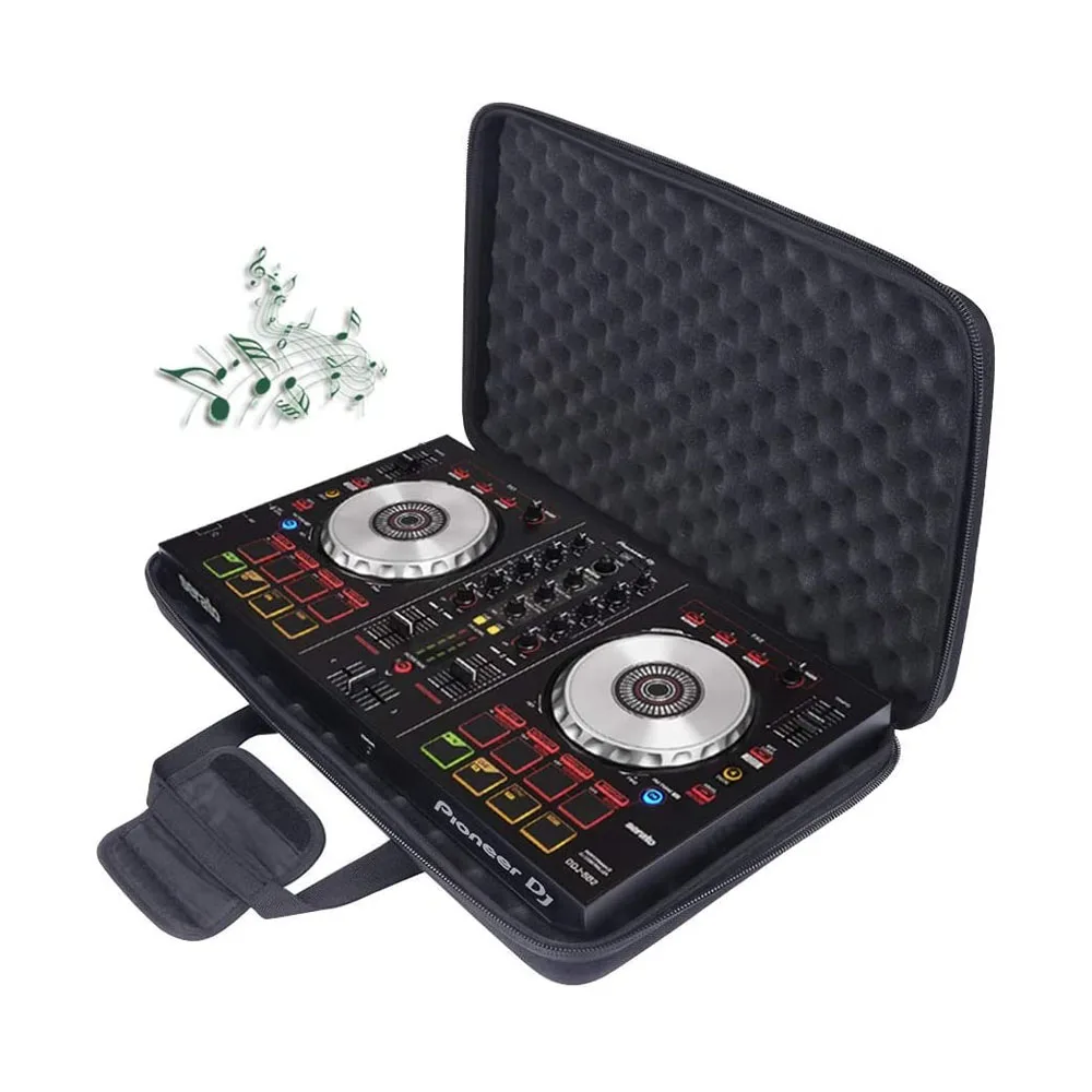 

Fumao Double Sponge Protective EVA Hard Case for Pioneer DJ DDJ-SB2 / DDJ-SB3 SB RB 400 Portable 2-Performance DJ Controller, Black