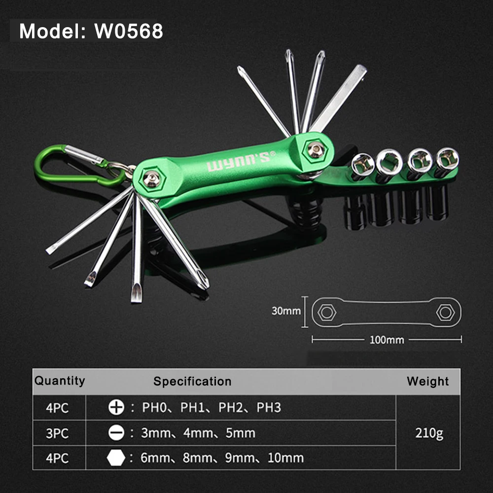 Portable Precision Screwdriver Set 8 In 1 Folding Screwdriver Tool Hand ...