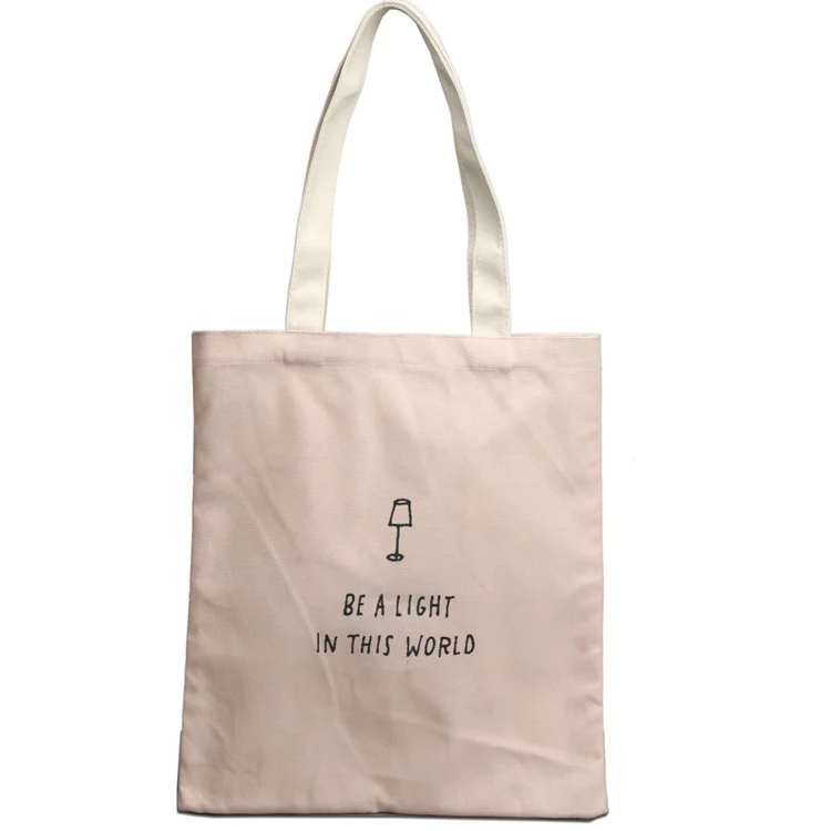 

Custom made canvas bags printed tote handbag, Customized color