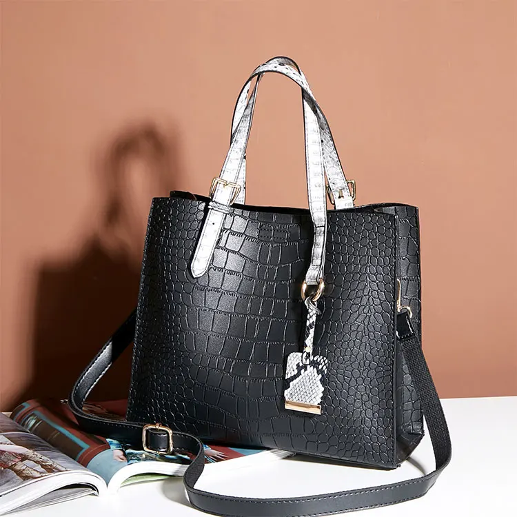 

2020 Custom Fashion Faux Leather Brand Shoulder Bags Luxury Women Ladies Women Hand Made Bags With Logo, Customized