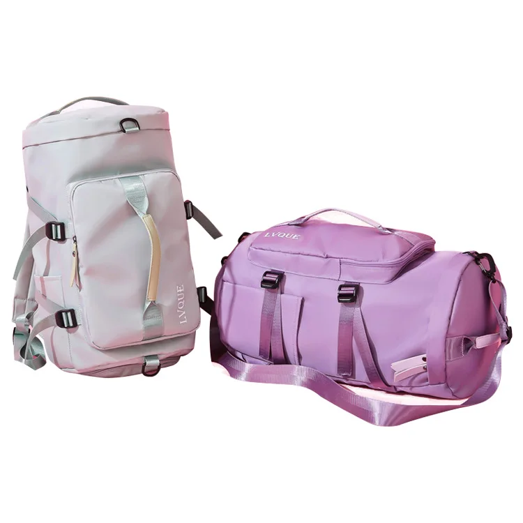 

Satchel bag women's sports backpack multifunctional shoes large capacity waterproof short distance portable travel bag, Customizable