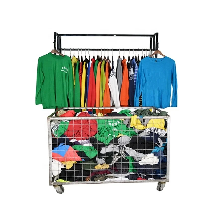 

Wholesale cheap used clothes second hand clothing Guangzhou factory price men's short sleeve shirt