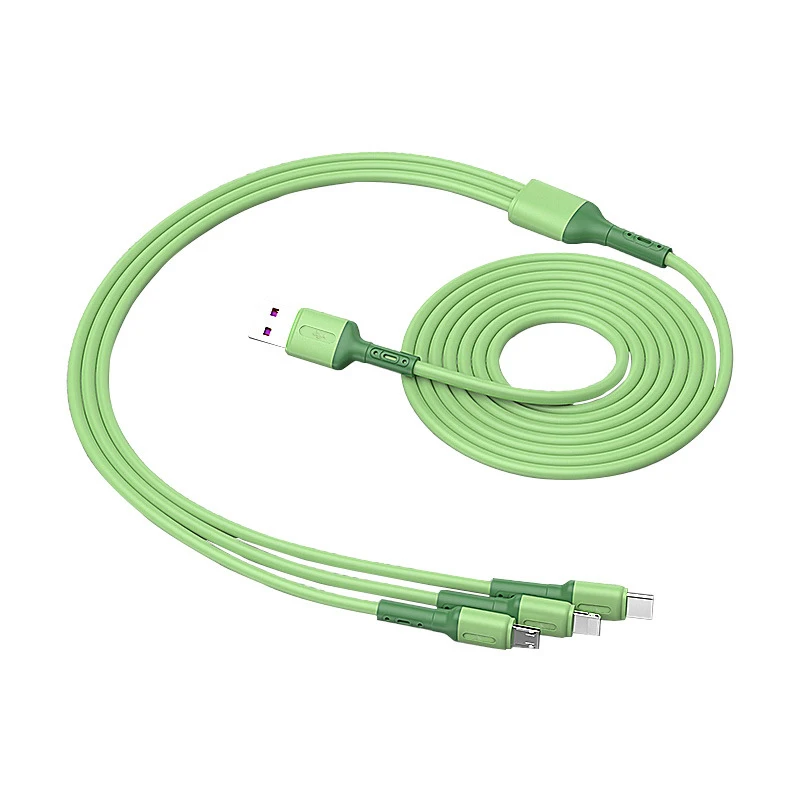 

Fast Charging Usb Cable Data Transfer Type-c Cable Silicone Tpe Material 1.2m Fast Data Cable