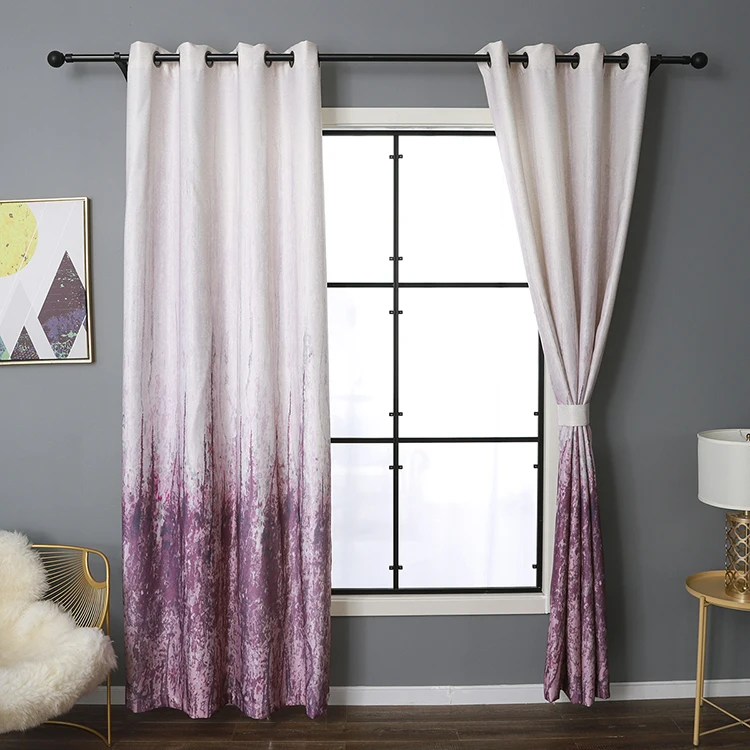 最新设计摩登风格透明窗帘绣花窗帘客厅酒店咖啡厅德国窗帘绳 - buy