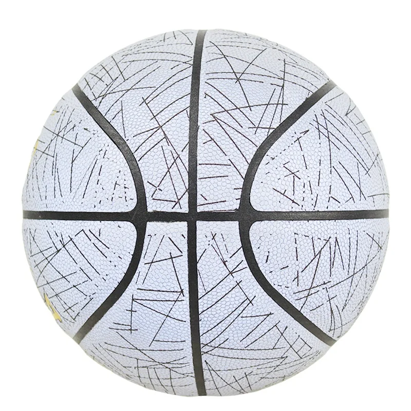 

adike baloncesto bolas de basquete basket holographic luminous glowing basketball ball, Custom personality color