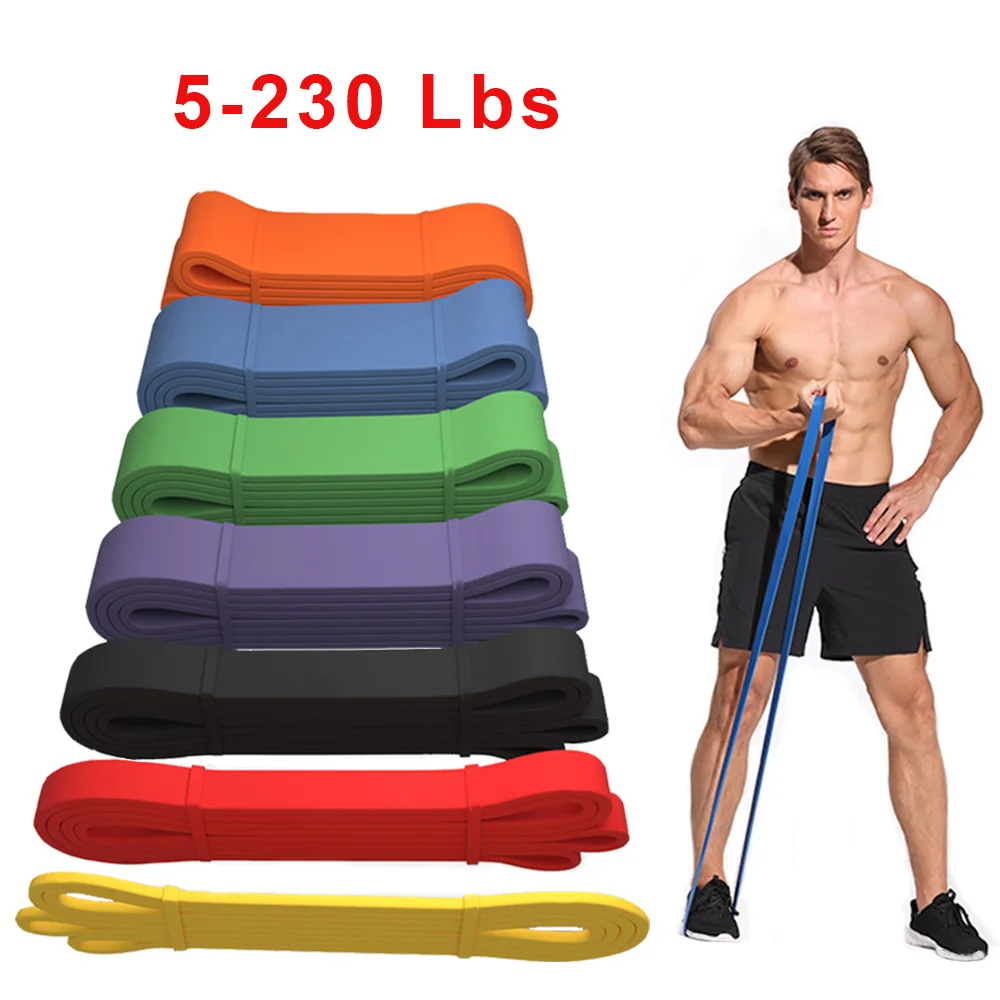 

Resistance Bands Gym Home Expander Loop Strength Rubber Band Fitness Pull Up Assist Workout Training Equipment